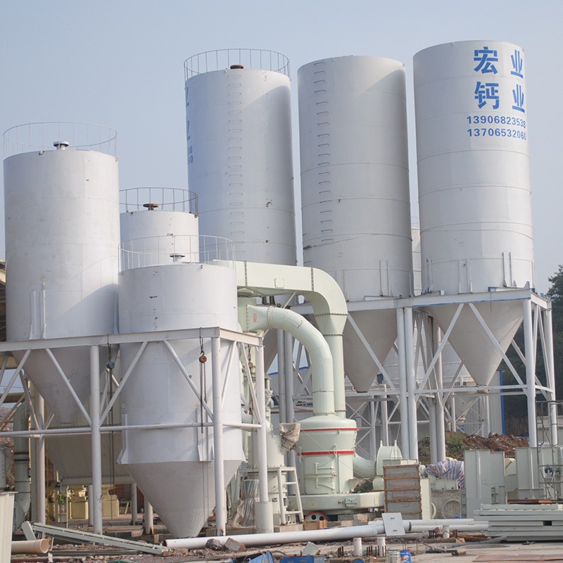 年产30万吨石灰石粉制备项目 电厂脱硫石灰石粉磨粉机325目型号 上海世邦大型粉磨机厂家图片