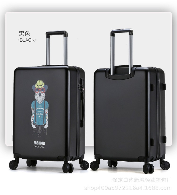 耐用轻便手提24寸小型轻便箱登机箱行李箱行李箱定制LOGO