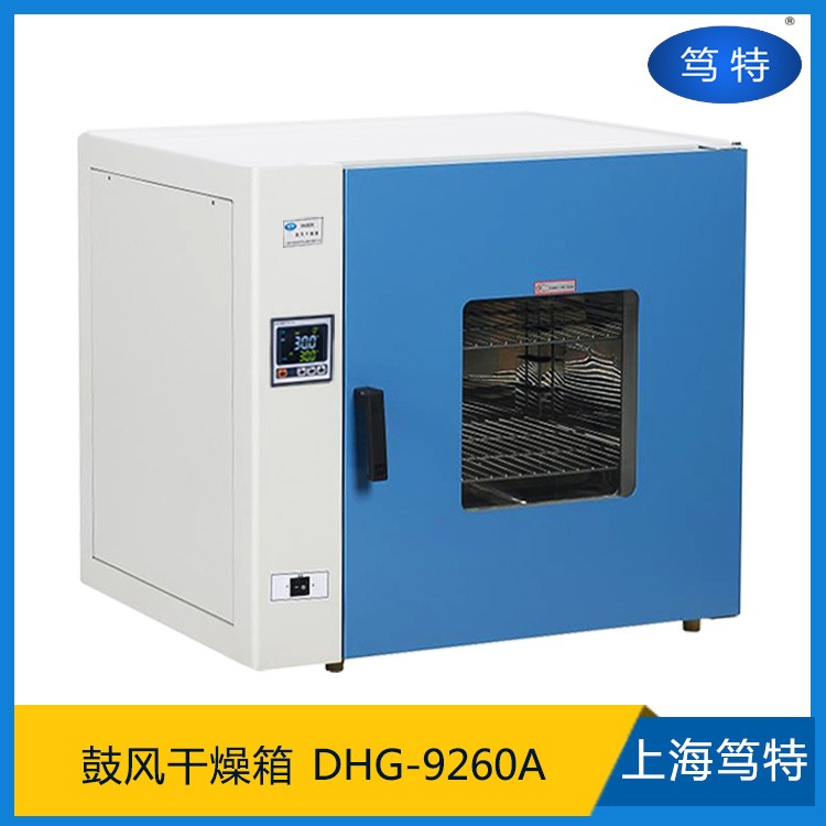 笃特DHG-9260A工业高温电热干燥箱热风循环烘干箱不锈钢高温烘箱