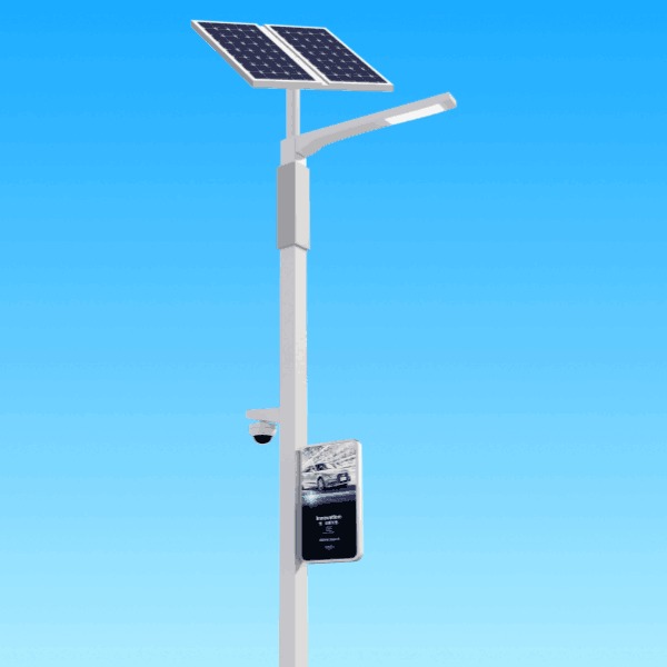智慧路灯 太阳能节能灯 适用于商业广场 可定制 博恩图片