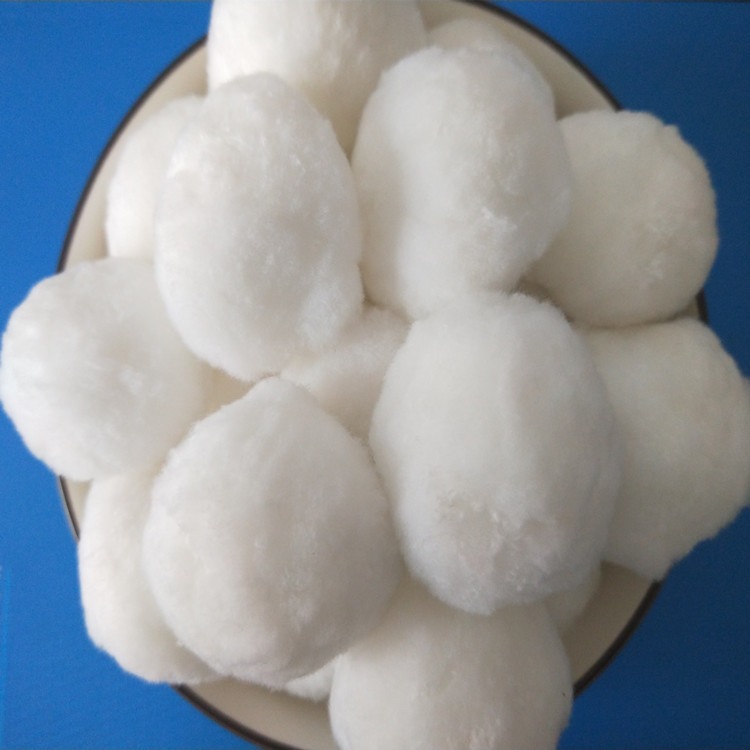 海成改性纤维球纯白纤维球 纤维球滤料生产厂家