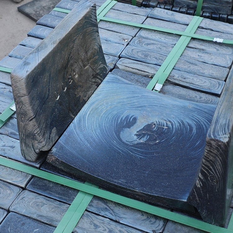溜槽卸煤沟铸石耐磨板 加厚防腐铸石板刮板机铸石内衬板图片