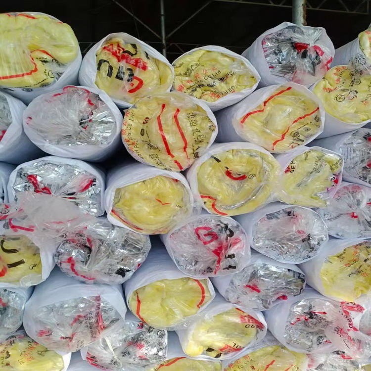 扬州市玻璃棉卷毡批发 华美玻璃棉卷毡容重10kg厚度50每吨报价