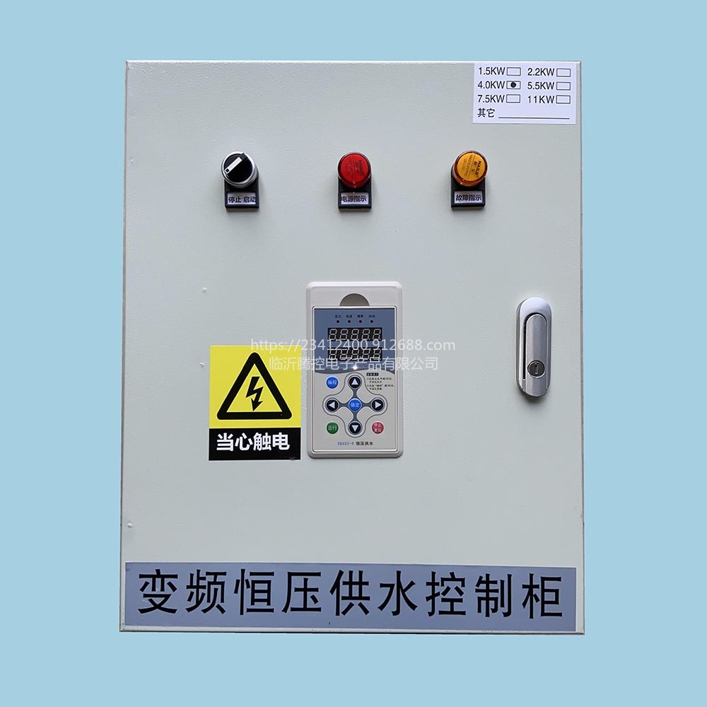 可接压力表传感器水泵变频控制柜BH388