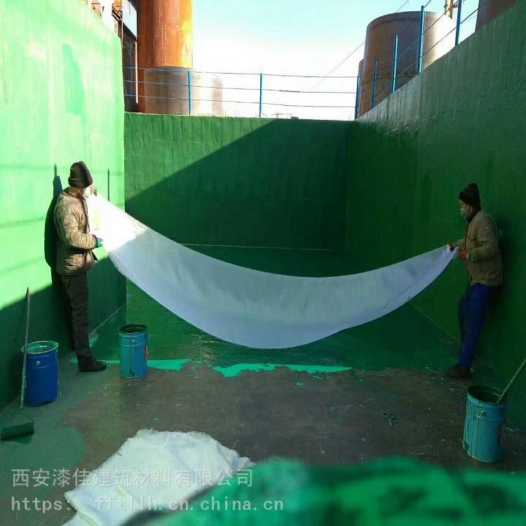 西宁污水厂5布7油环氧玻璃钢防腐