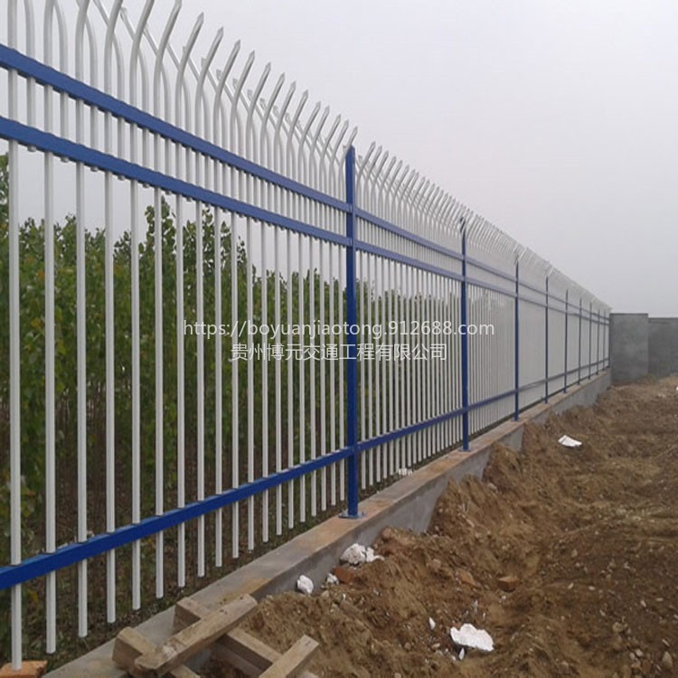 贵阳锌钢护栏  小区防爬护栏    家园学校护栏