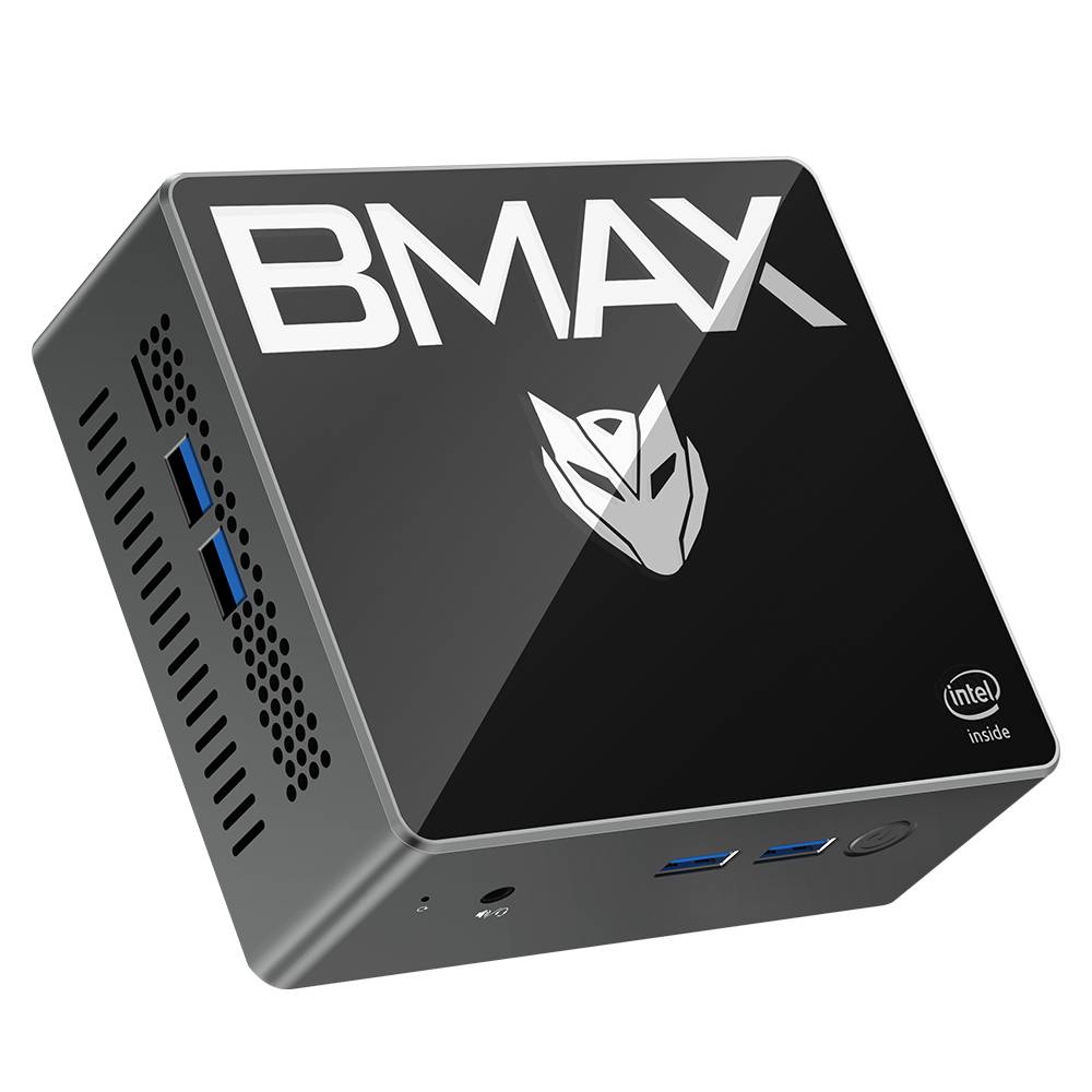 BMAX魔方迷你微型办公游戏mini电脑台式小主机4k网课教育便携炒股学生家用PC
