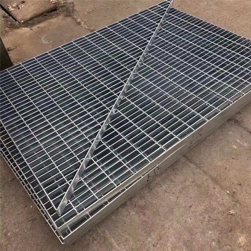 异型钢格板 格栅板 镀锌网格栅板三角形污水处理厂钢格板峰尚安