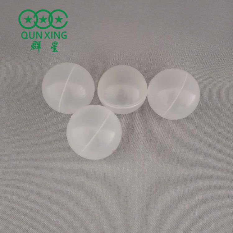 聚丙烯材质 塑料空心浮球 填料塔使用示例图7