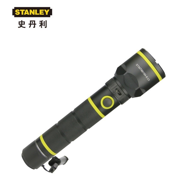 史丹利工具LED超亮锂电铝合金手电筒3W防水手电筒STMT95154  STANLEY工具图片