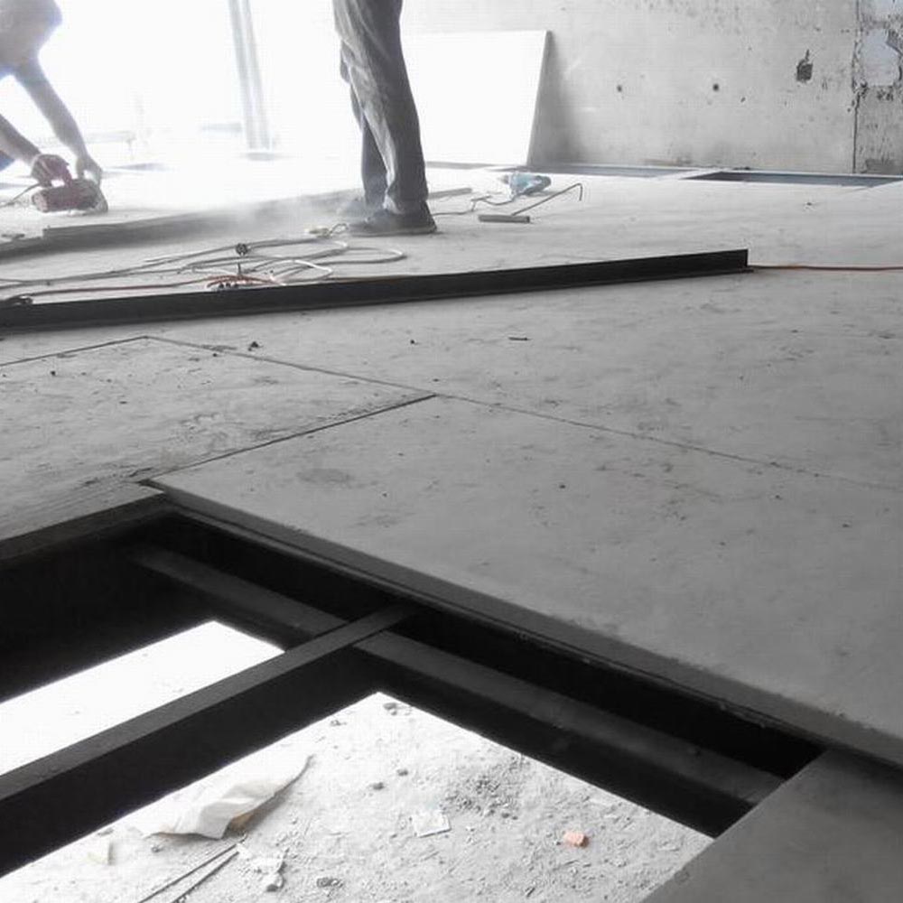 装配式架空地板系统易于加工安装纤维水泥人造板1200x2400x30mm